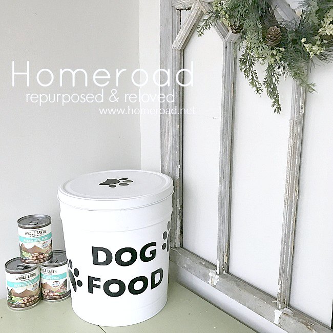 Recycled Dry Dog Food Container
