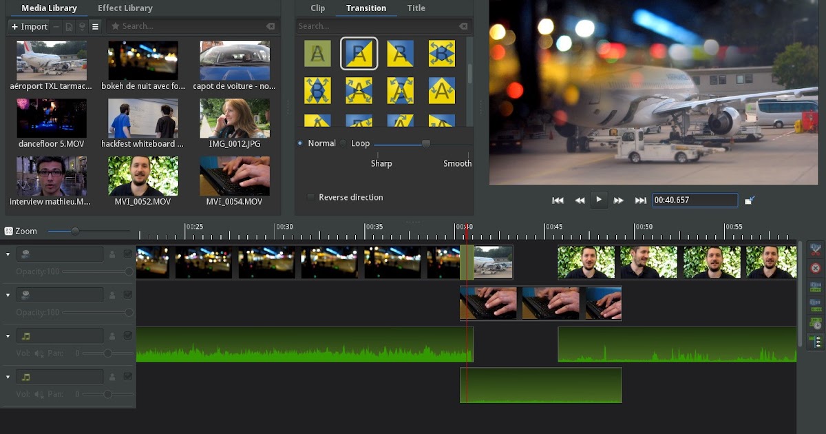 PiTiVi editor di video Free software download - TantiLink
