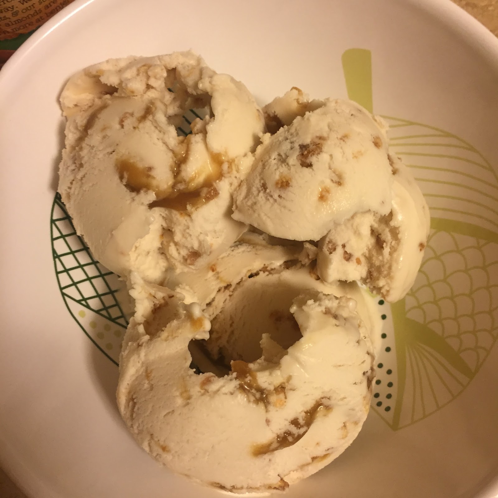 Ben and Jerry's NonDairy Caramel Almond Brittle
