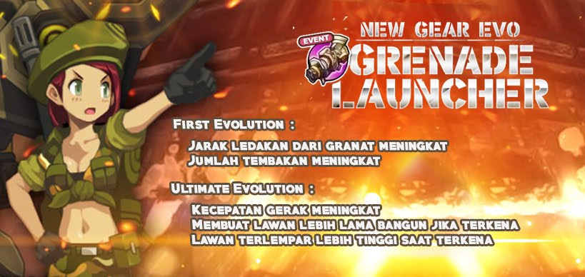 Granade Launcher Evolution Lost Saga Indonesia