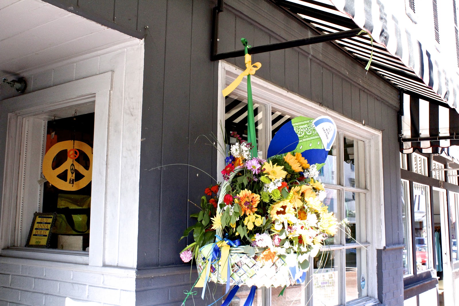 figs flowers food MAY BASKETS on Main Street, Annapolis, MD