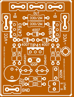 PCB LAYOUT DRIVER  POWER NDESO