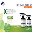 Xịt lau bàn ăn hữu cơ Bồ hòn tinh dầu Sả Chanh