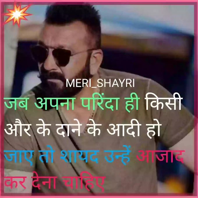 परिंदा attitude shayri in hindi