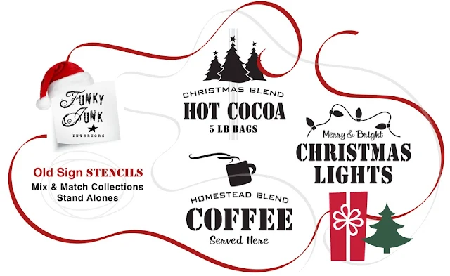 Christmas Blend Hot Cocoa Sign www.homeroad.net
