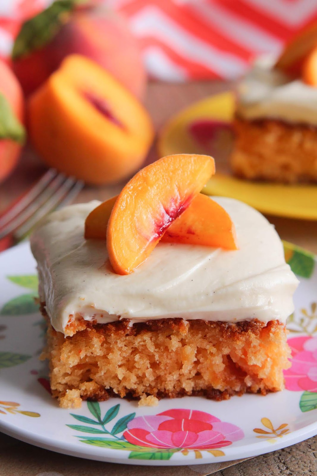 Peach Cake Recipes With Cream Cheese at Edward Criss blog