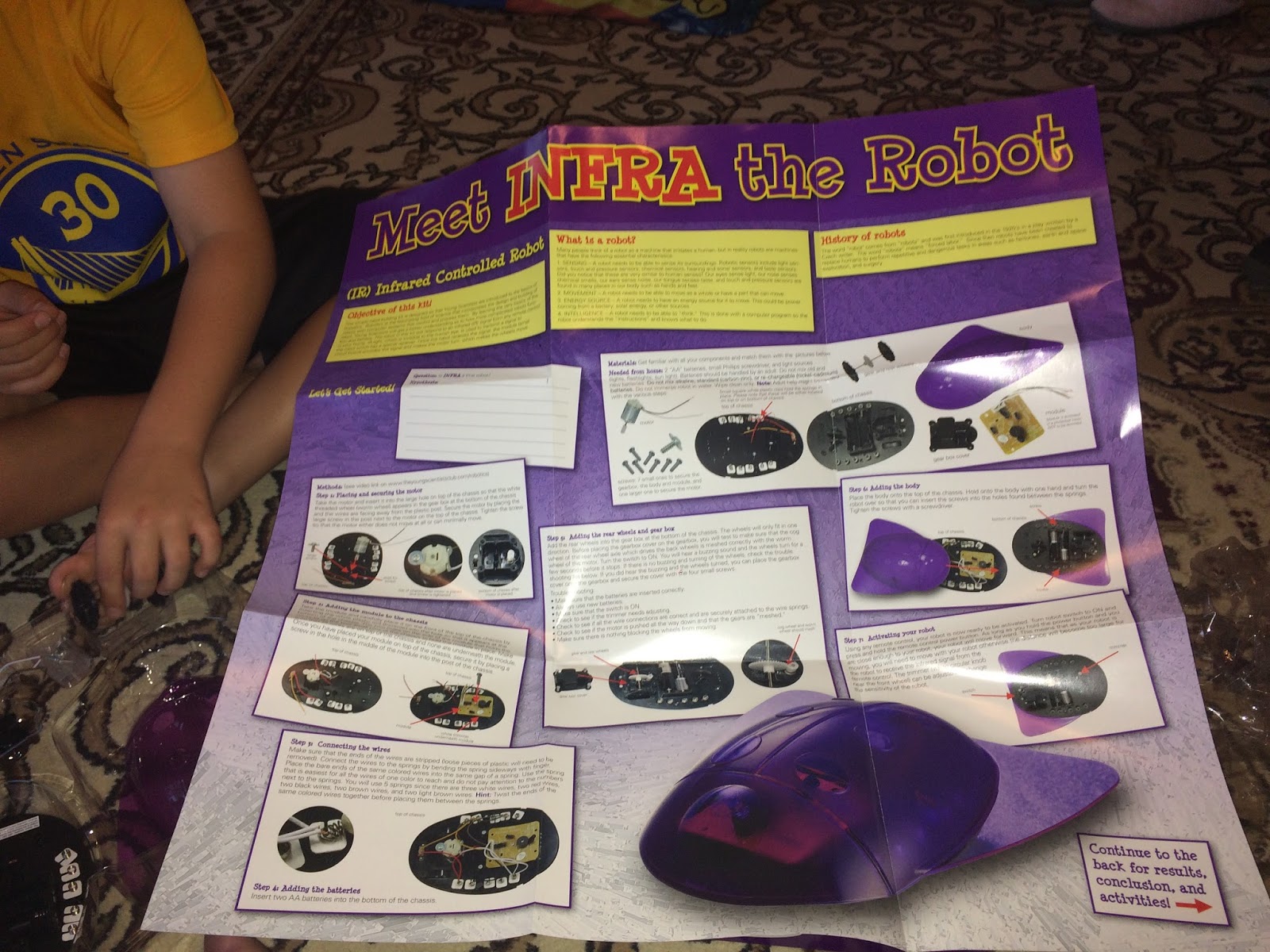 Meet Infra the Robot from The Young Scientists Club #review - Mommy's ...