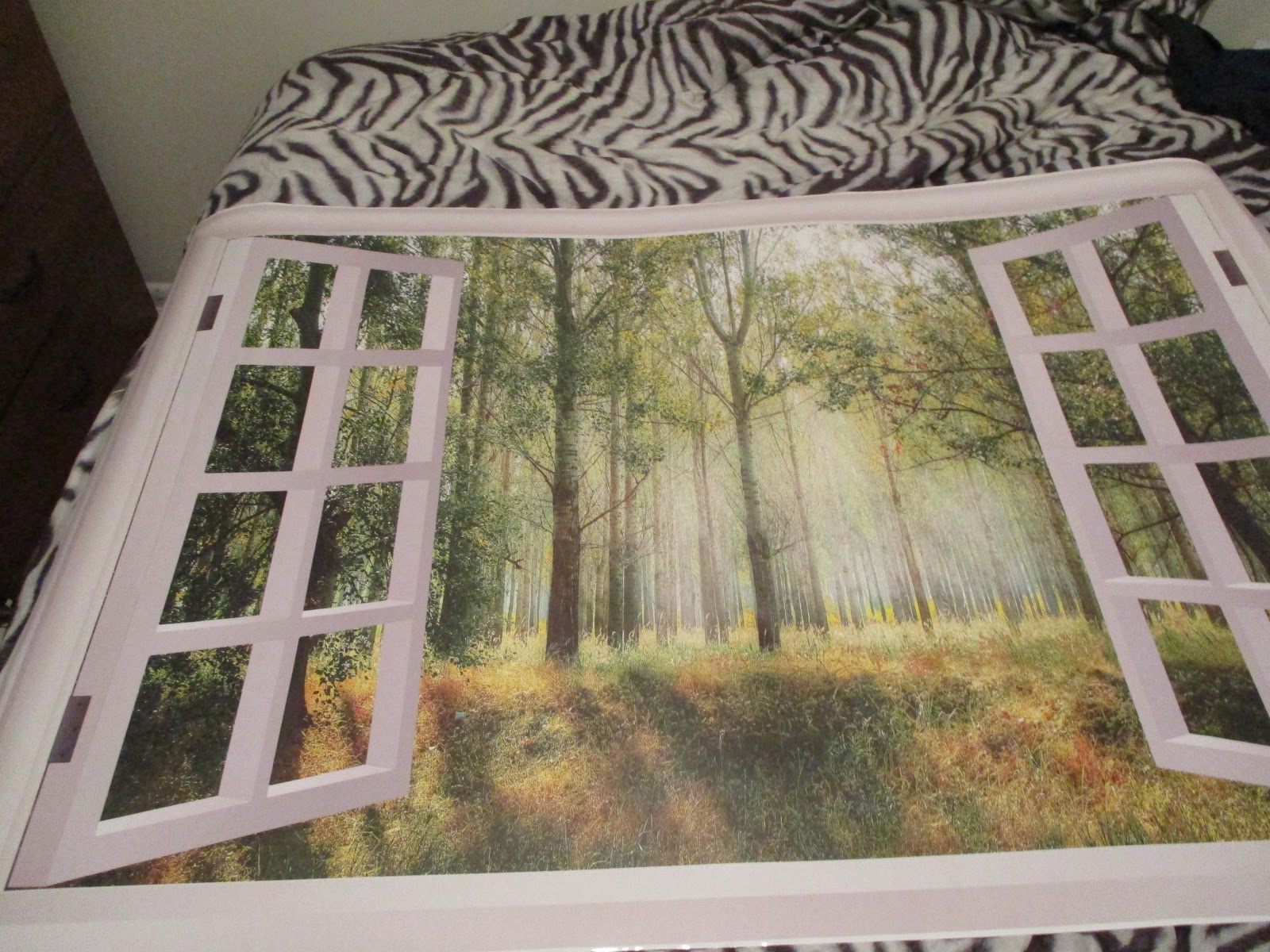 Missy's Product Reviews VWAQ Landscape Wall Decal Window Nature Scene