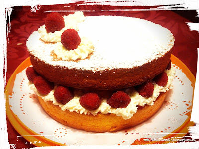 Tarta Victoria ( Victoria Sponge Cake)
