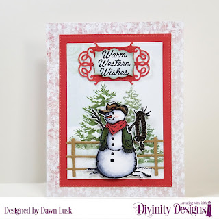 Stamp/Die Duos: Country Christmas, Custom Dies: Farm Fence, Pierced Rectangles, Rectangles, Mini Label, Vintage Flourish Pattern, Paper Collection: Christmas 2018