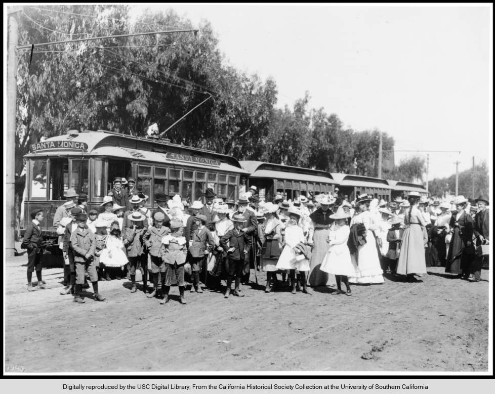 California Historical Society All Aboard! Electric Rail Line to Santa