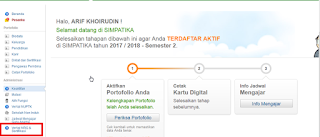 Cara Mencetak S26e di Simpatika