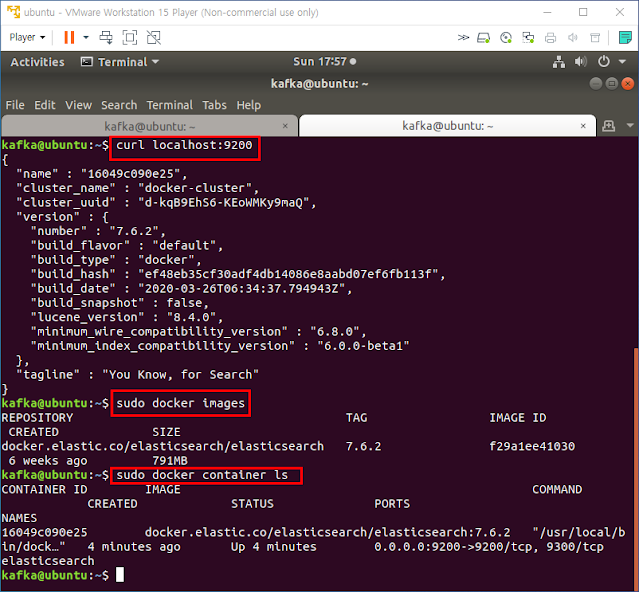 Docker에서 엘라스틱서치(Elasticsearch)와 키바나(Kibana) 사용하기