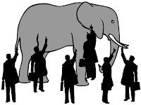 قصة الفيل و العميان