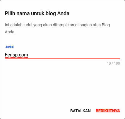 Cara Membuat Blog di Blogger yang Baik dan Benar Cara Membuat Blog di Blogger yang Baik dan Benar