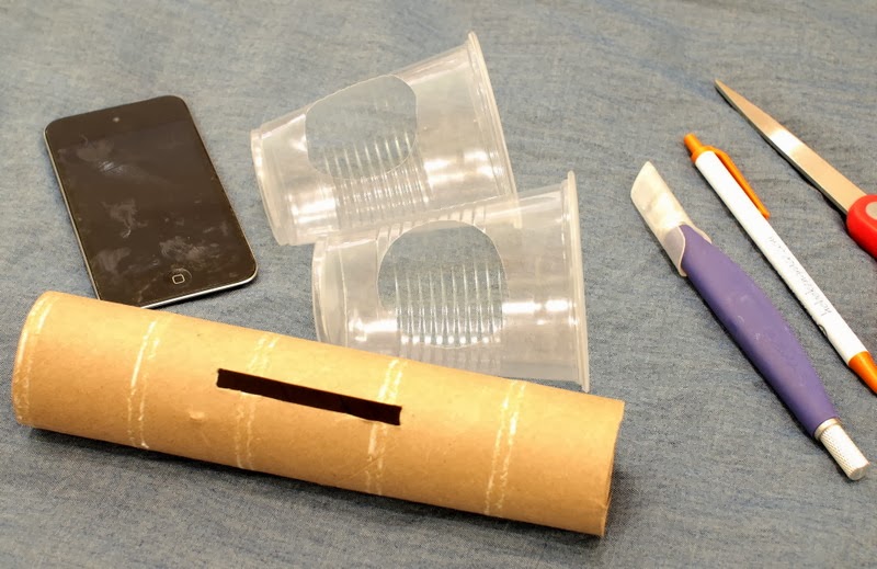 Diy Ipod Speakers From Cardboard Roll And Cups | Pink Stripey Socks