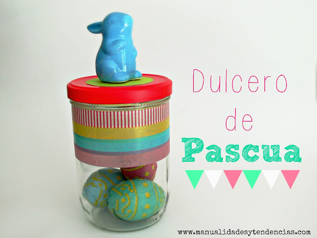 Bote para huevos de Pascua reciclado