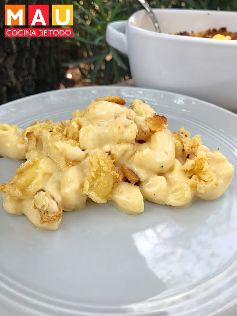 mac and cheese receta macarron con queso mau cocina de todo cheddar