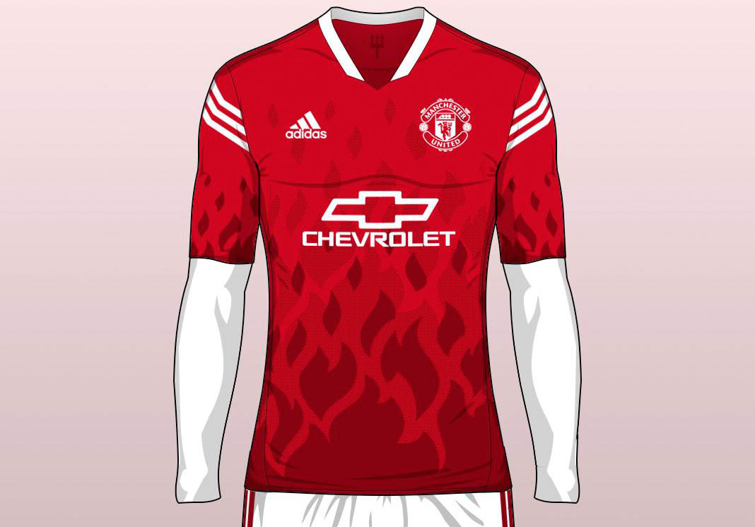 Bold Manchester United Concept Kit by Franco - Footy Headlines