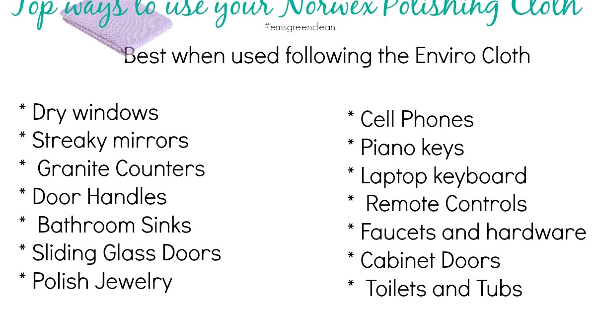 Clean Simply Clean Norwex Newbie Series Polishing Cloth