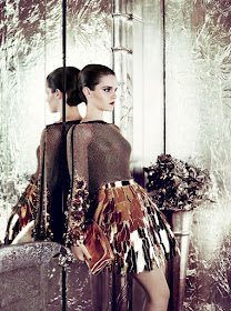 emma watson vogue 2011 us. hair Emma Watson Covers Vogue