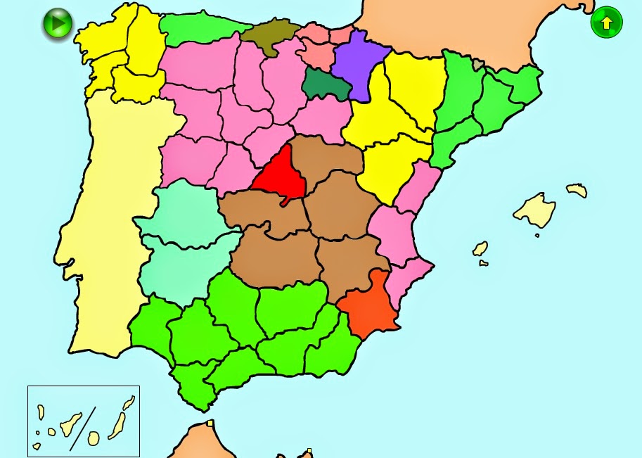 Un Mapa De Las Provincias