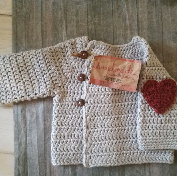 Free Crochet Cardigan Patterns for Baby