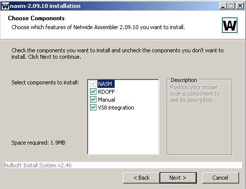 ASSEMBLE: INSTALLATION OF ASSEMBLY NASM(Netwide Assembler)