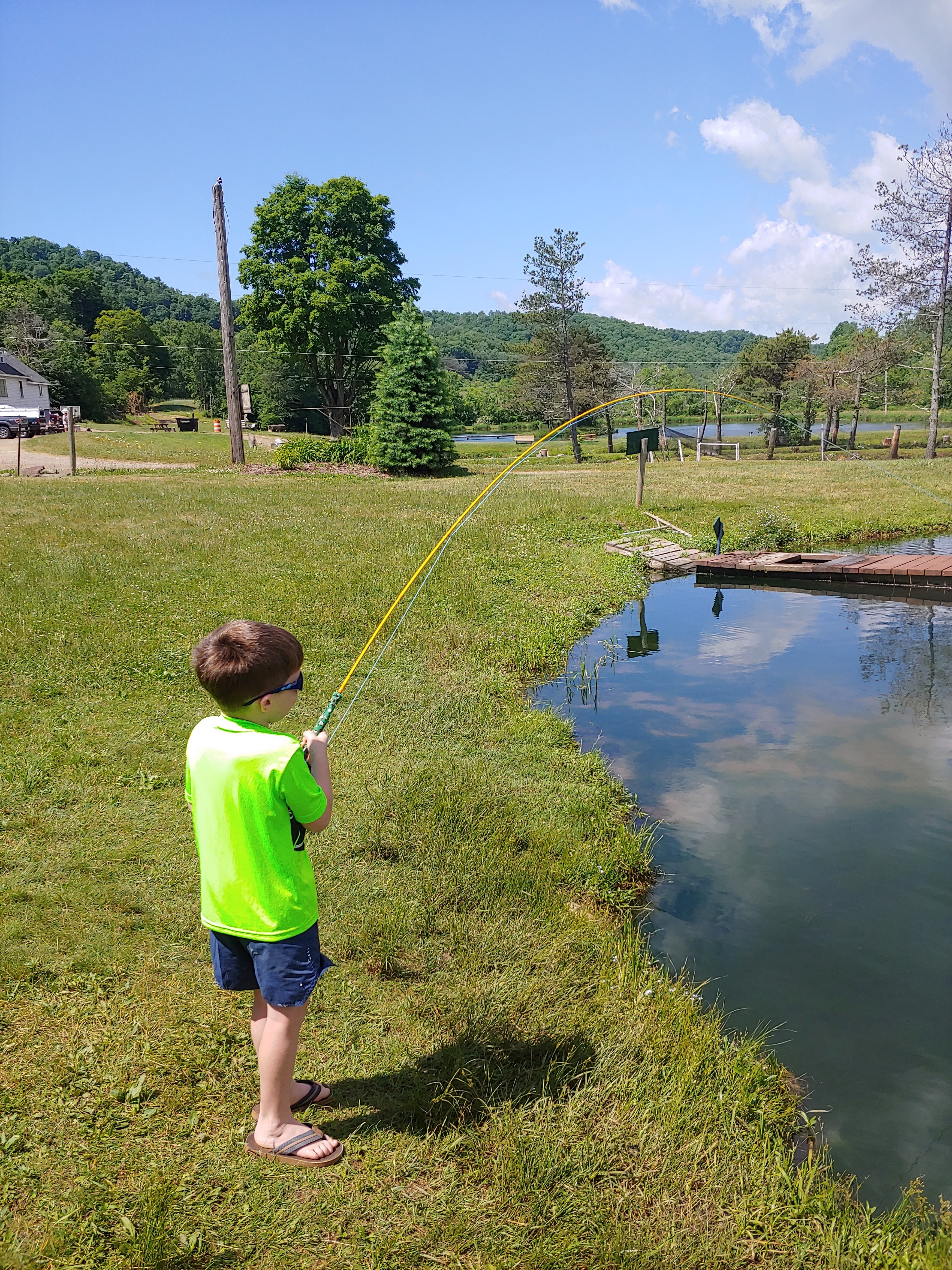 Mikey D Fishing Potter County Fishing Report Trout Derby Preps