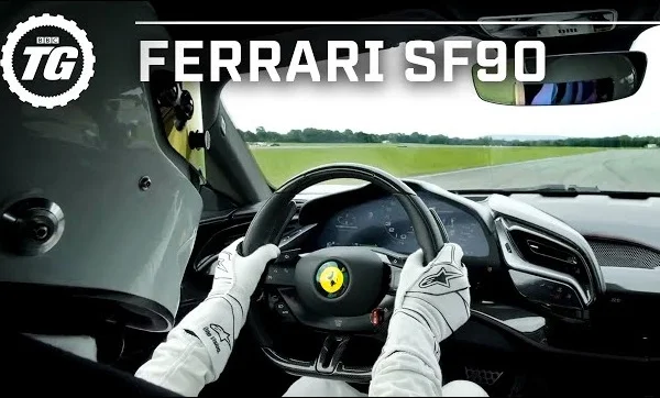 Ferrari SF90 Stradale Récord Top Gear