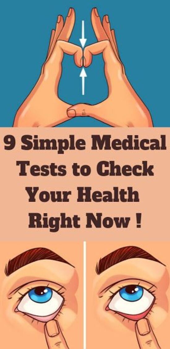 Simple Medical Tests You Can Do To Check Your Health ! Healthy Lifestyle