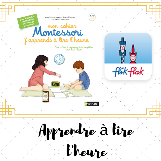 Mon premier livre-horloge - apprendre l'heure et la notion de