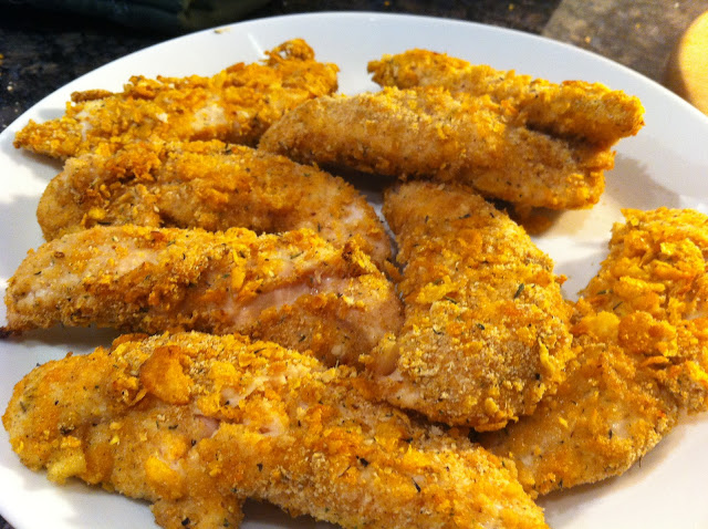 Reckless Abandon: Superbowl Series - Oven Fried Chicken Fingers with ...