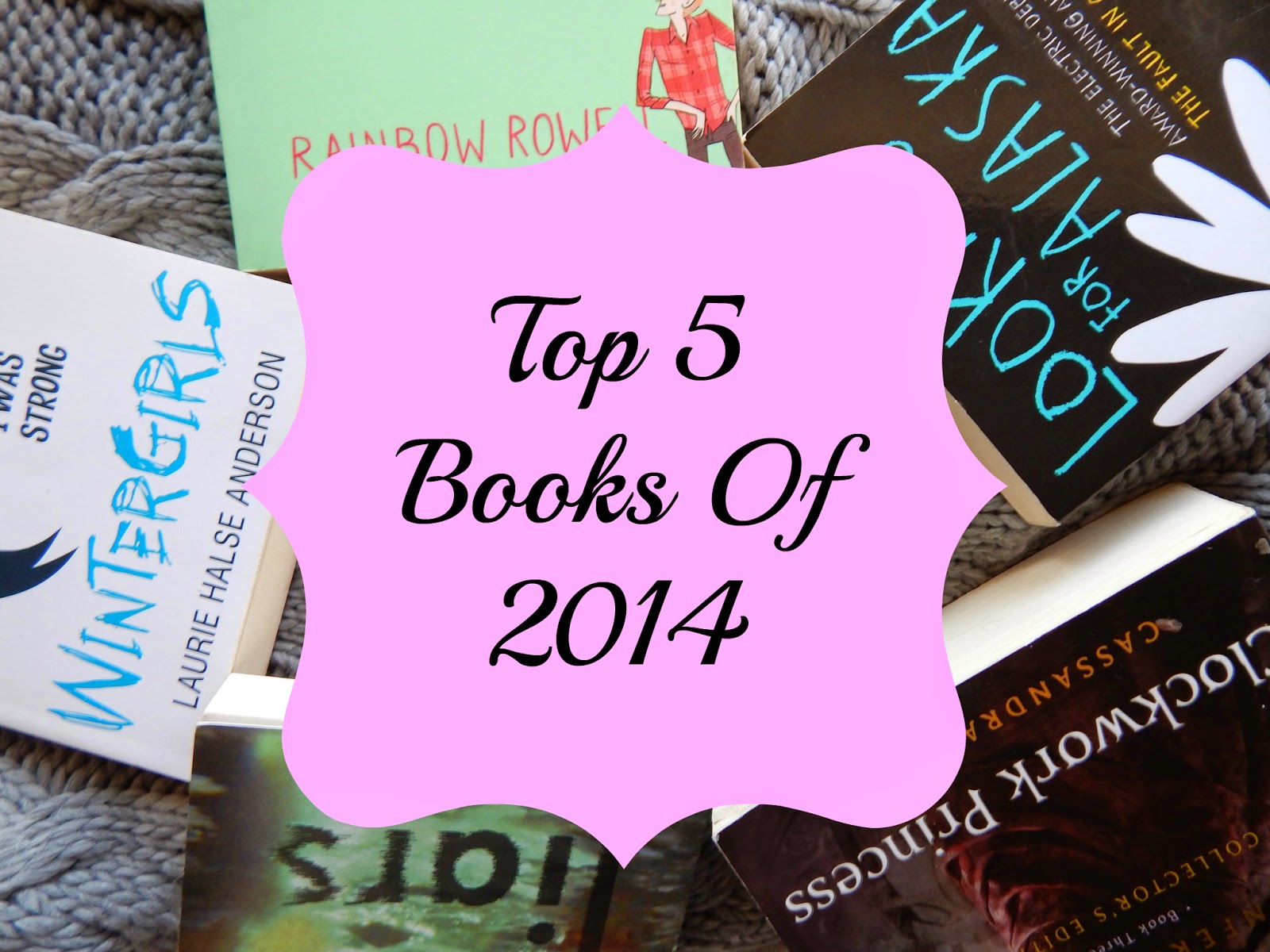 Top 5 Books Of 2014 what lauren did today