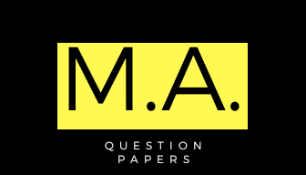 M.A. bastar University question paper