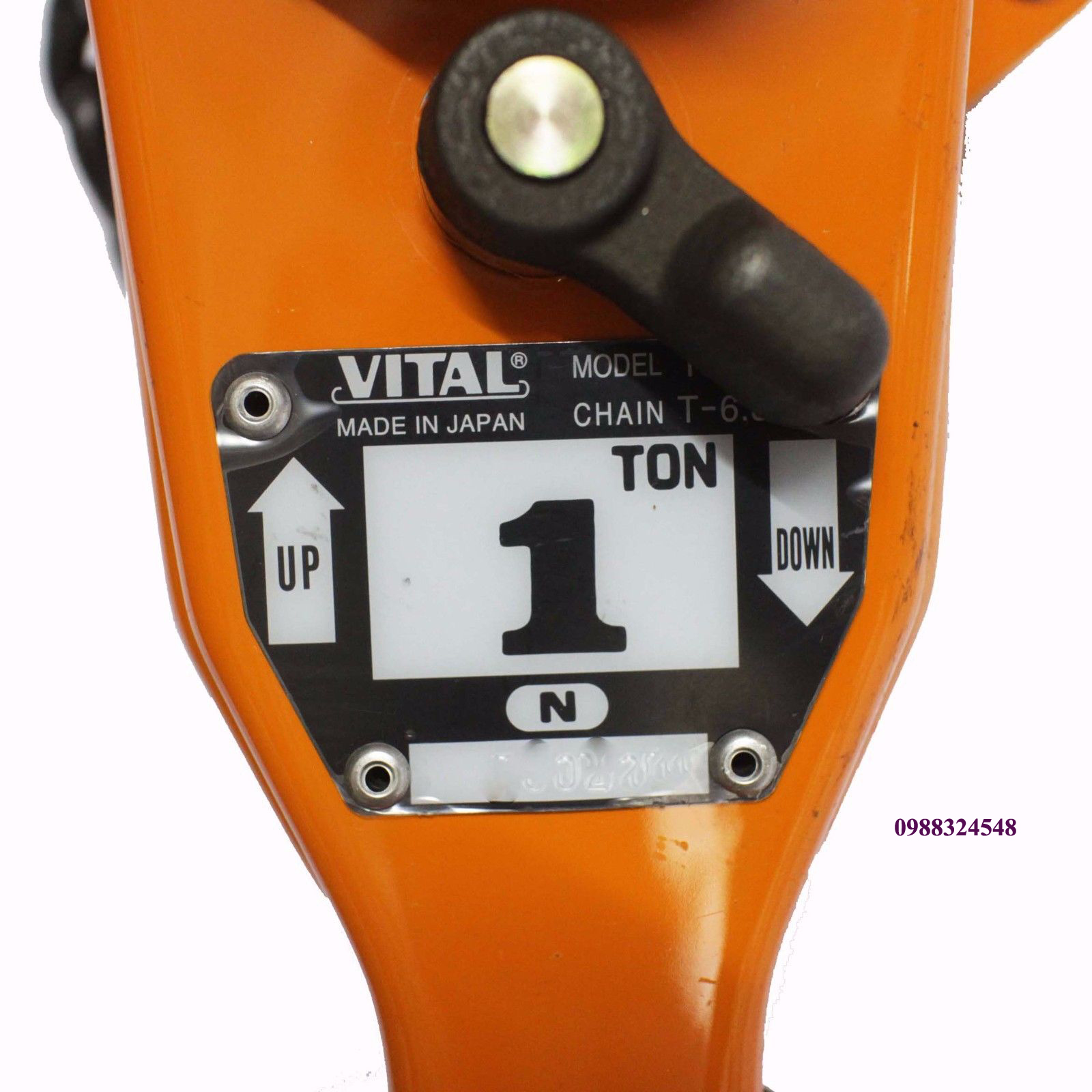 Pa lăng lắc tay Vital NR2-10 1 tấn