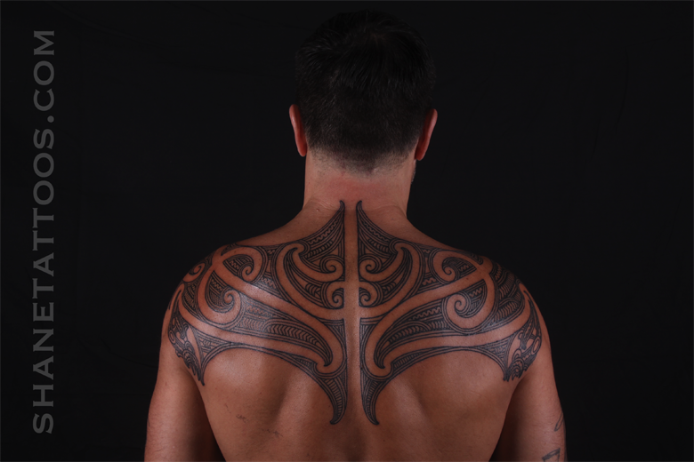 SHANE TATTOOS: Maori Back Tattoo, Ta Moko