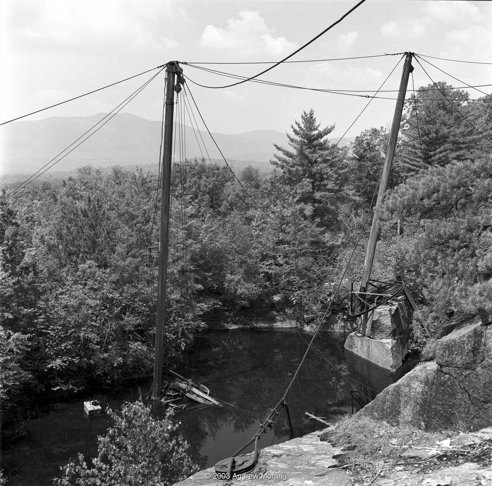 Urban Decay Industrial archaeology Redstone Quarry, North Conway, NH