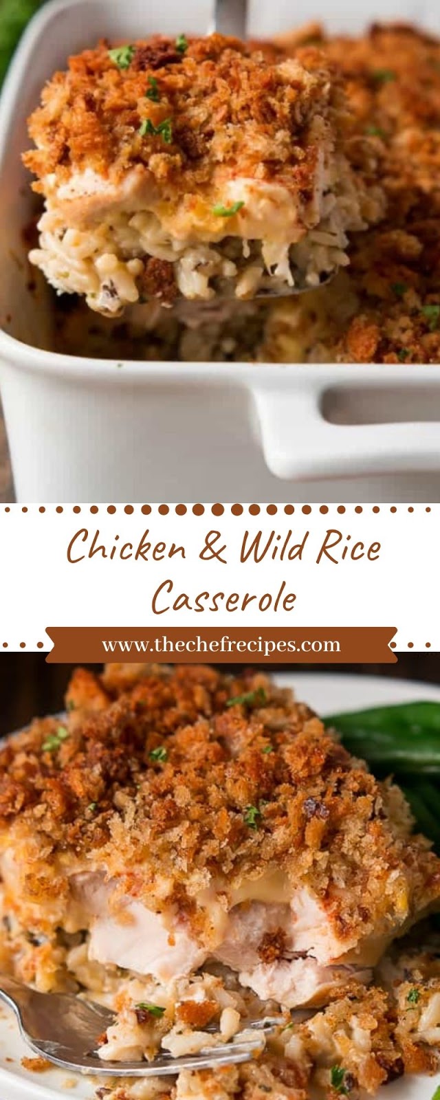 Chicken & Wild Rice Casserole