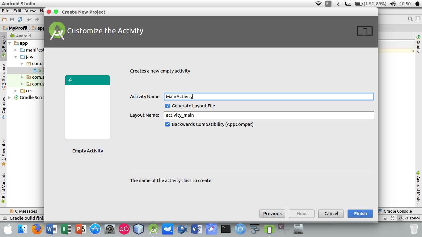 Android studio файл проекта
