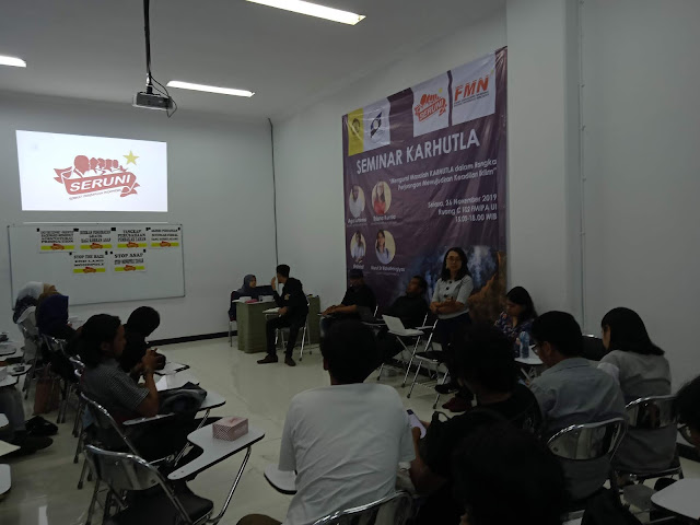 Seminar: Unraveling the Problem of Forest Fires in Indonesia and the Struggle for Climate Justice