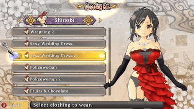 senran kagura shinovi versus dress up