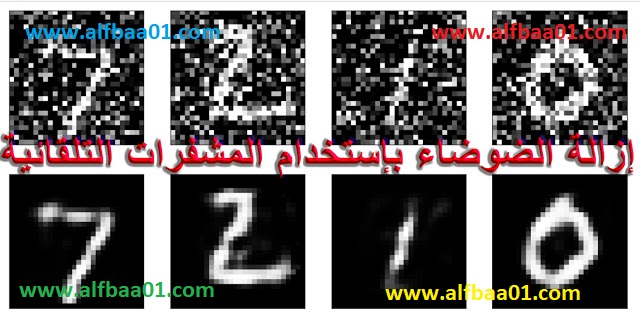 إزالة الضوضاء بإستخدام المشفرات التلقائية (Denoising using autoencoders) إزالة الضوضاء بإستخدام المشفرات التلقائية (Denoising using autoencoders)