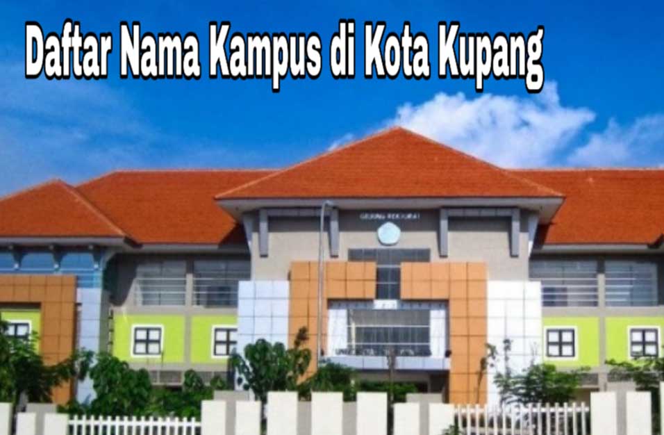 5 Kampus Terbaik Di Kota Kupang Yang Terkenal Fakta Kampus