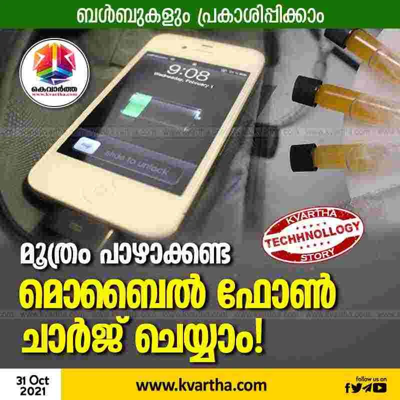 London, England, News, Technology, Electricity, Mobile Phone, Top-Headlines, A team of scientists discovered that mobile phone can be charged with urine.