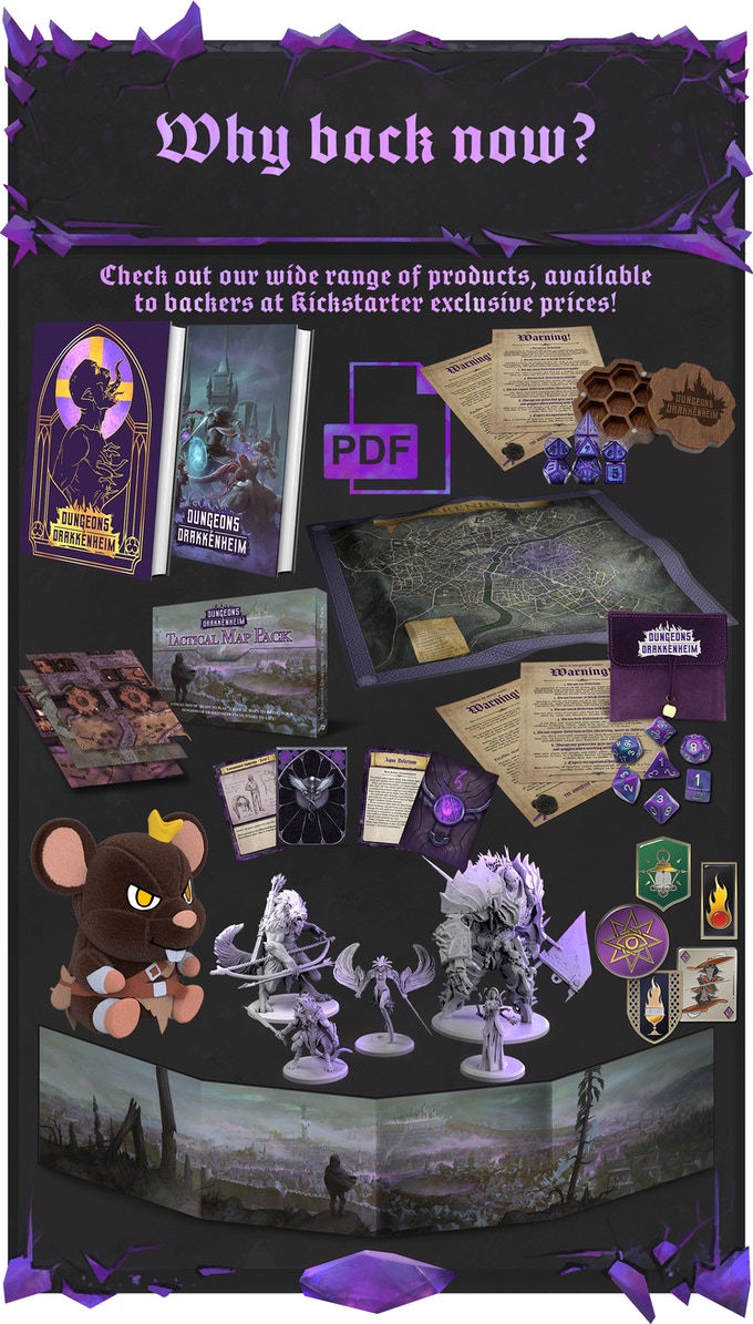 Tabletop Fix Dungeon Dudes Dungeons of Drakkenheim Kickstarter