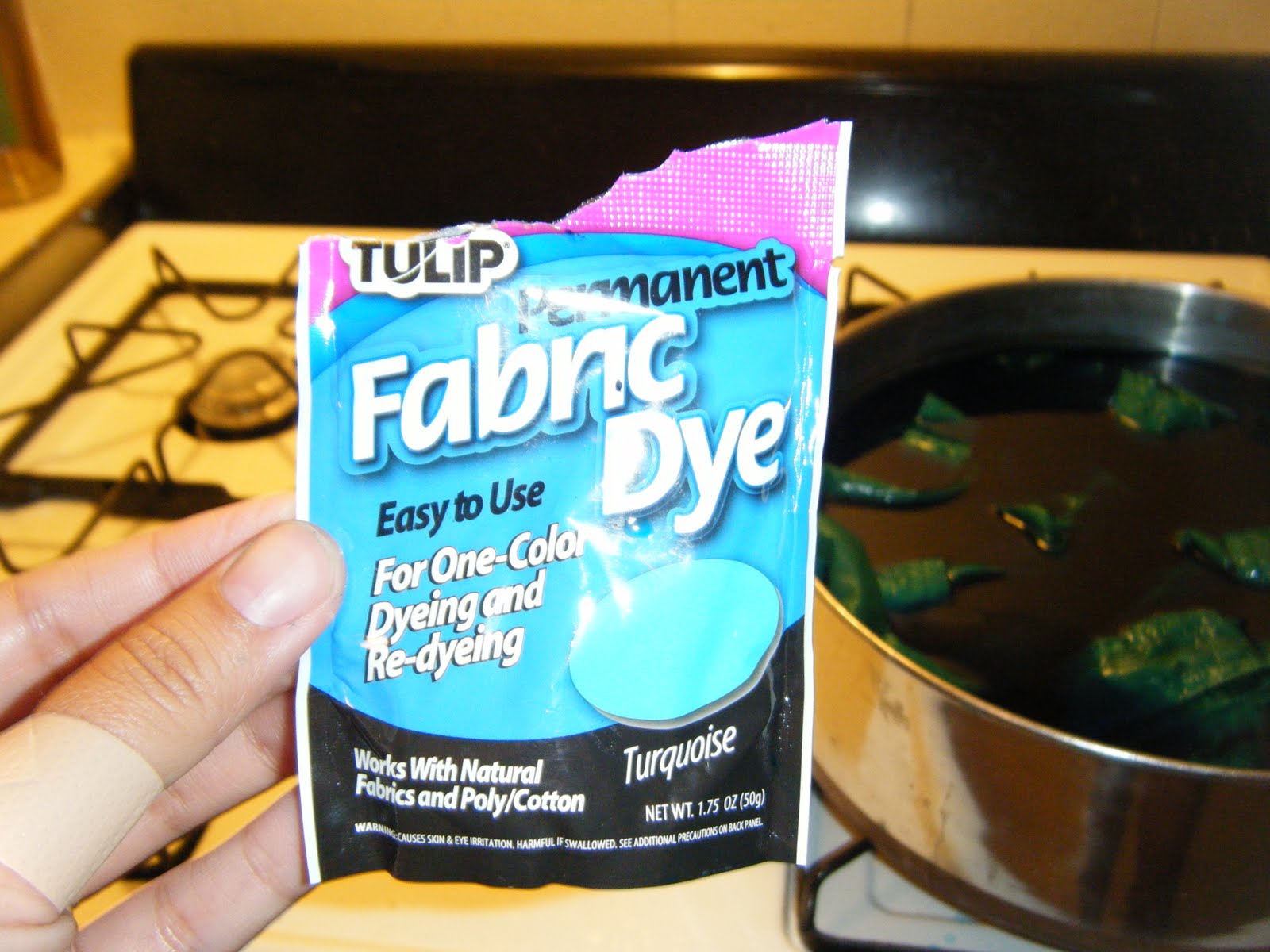 OneDollar Wonders DIY Review Tulip Fabric Dye