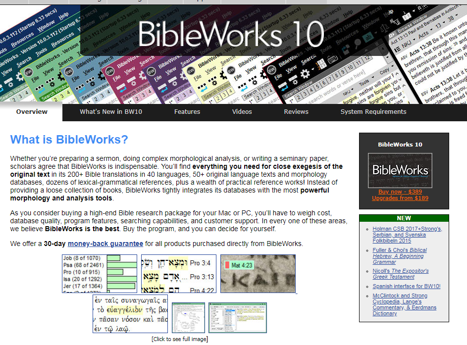 how much to upgrade to bibleworks 10