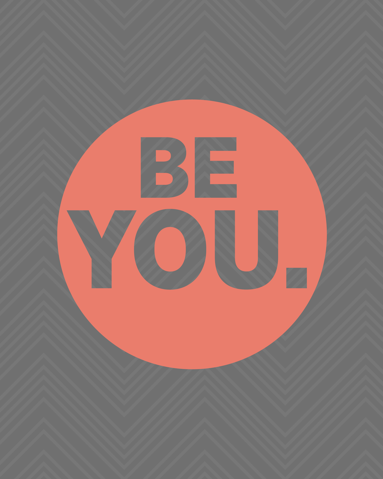 FREEBIES // BE YOU. JUST BE., Oh So Lovely Blog
