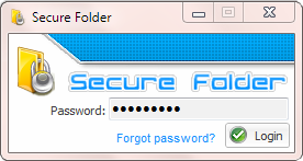 برنامج Secure Folder لحماية ملفاتك و مختلف المجلدات بكلمة سر